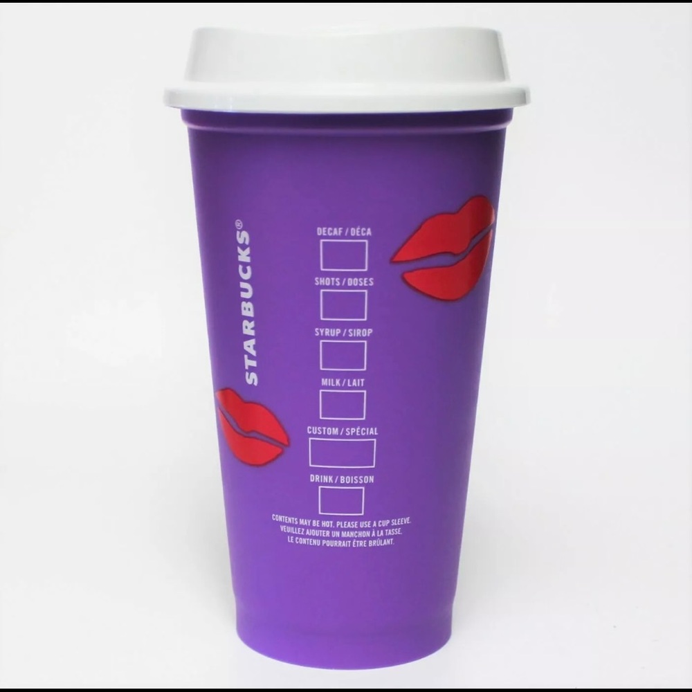 2021 Starbucks Color Changing Valentine Cup - Picture 2 of 2